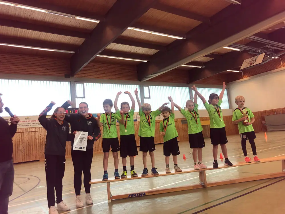 F-Jugend beim Minispielefest 2023