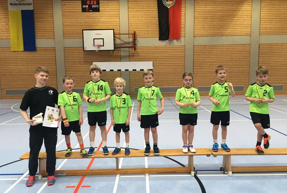 Nach 4 Monaten: HSG Minis zurück beim Spielefest