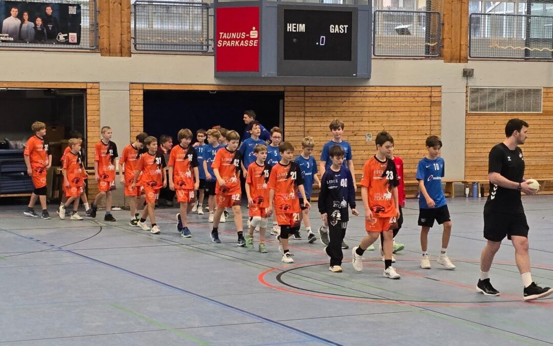 TSG Oberursel – HSG Steinbach/ Kronberg/ Glashütten (mD-Jugend) – Es steckt mehr als der Wurm drin