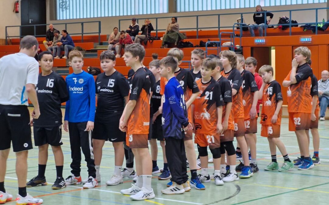 Spielbericht – Männliche D-Jugend HSG-SKG vs. Eintracht Frankfurt 13:34 (7:18)